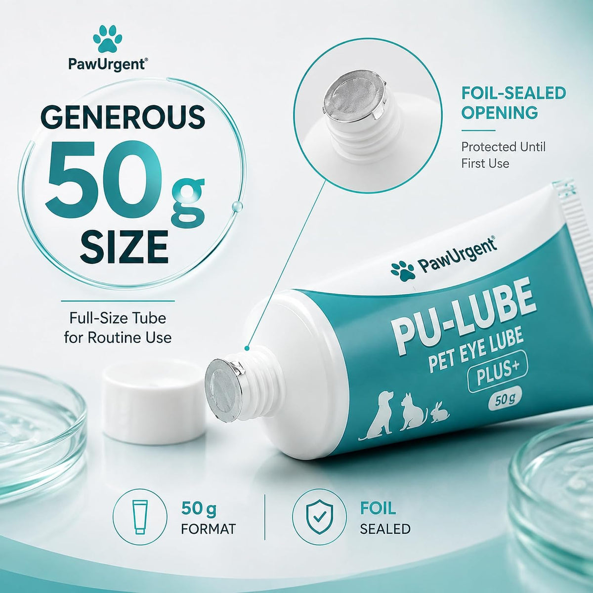 PU-Lube Pet Eye Lubricating Gel