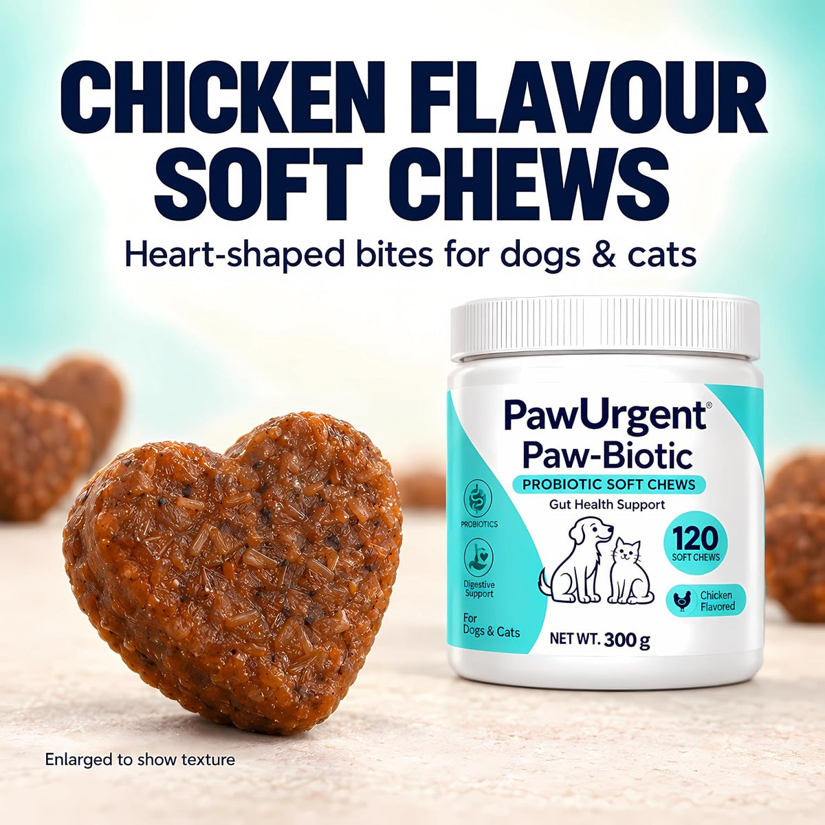 PawUrgent Paw-Biotic Probiotic Soft Chews