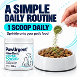 A simple daily routine: one scoop sprinkled onto your pet's food