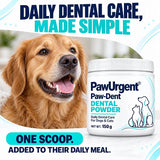 Daily dental care made simple: one scoop added to their daily meal